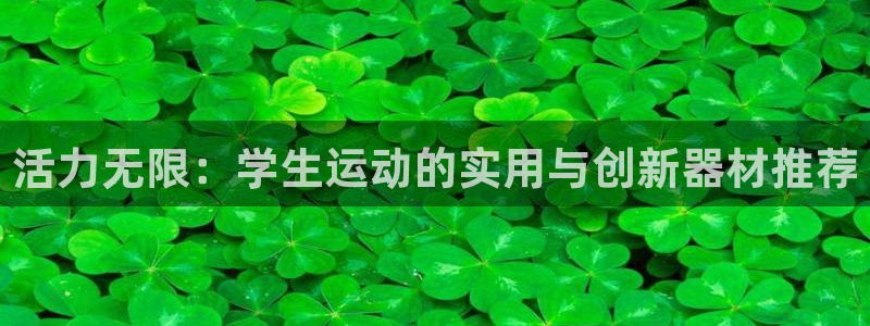 fb体育娱乐下载：活力无限：学生运动的实用与创新器材